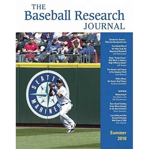 The Baseball Research Journal (Brj), Volume 39 #1