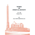Words of Spiritual Benefit Volume 4