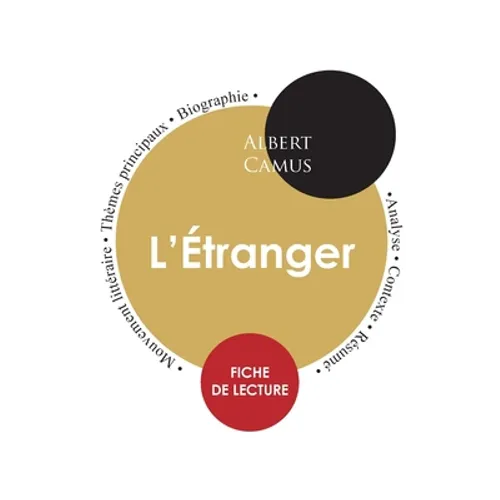 Fiche de lecture L'Étranger (Étude intégrale)