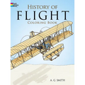 History of Flight Coloring Book