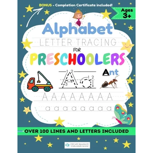 Alphabet Letter Tracing for Preschoolers: A Workbook For Boys to Practice Pen Control, Line Tracing, Shapes the Alphabet and More! (ABC Activity Book)