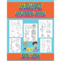 Alphabet coloring book for kids: Coloring book for toddlers and kids ages 2, 3, 4, 5, preschoolers, kindergarten kids and teachers.