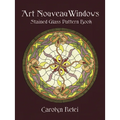 Art Nouveau Windows Stained Glass Pattern Book