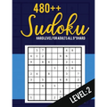Sudoku: Hard Level for Adults All 9*9 Hard 480++ Sudoku level: 2 - Pocket Sudoku Puzzle Books - Sudoku Puzzle Books Hard - Lar