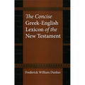The Concise Greek-English Lexicon of the New Testament