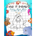 How to Draw Dolphins, Sharks, Whales and Other Sea Animals: A Step-by-Step Grid Copy Drawing Book for Kids. Both Boys and Girls Will Have Fun With Thi