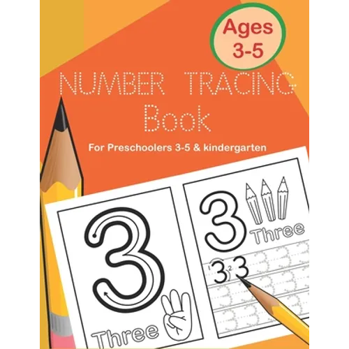 Number Tracing Book for Preschoolers 3-5 & Kindergarten: Fun and Easy Way to Learn 1 to 20 for Kids ages 3 to 5