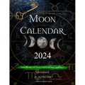 Moon Calendar 2024: Astrological Calendar with Moon Phases day by day with Zodiac Signs, suitable also for Green Witchcraft and Gardeners