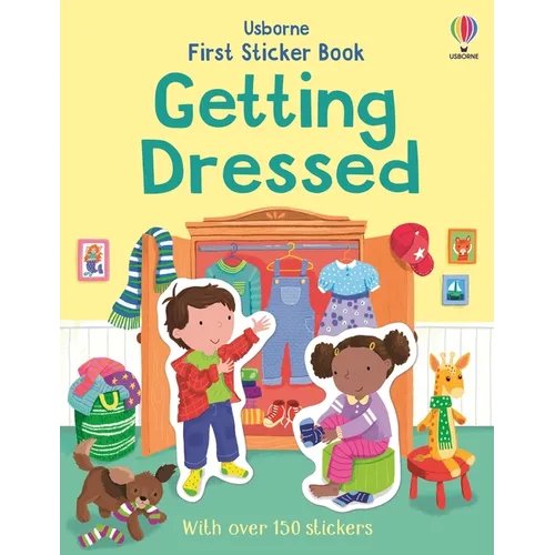 First Sticker Book Getting Dressed