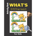 What's Different Activity Book For Kids: Find 7 Differences on this Book, Animals, Gifts For Boys And Girls