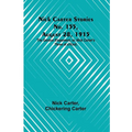 Nick Carter Stories No. 155, August 28, 1915: The Gordon Elopement; or, Nick Carter's Three of a Kind.