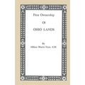 First Ownership of Ohio Lands