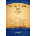 Classic Sudoku 9x9 Deluxe - Hard - Volume 54 - 468 Logic Puzzles