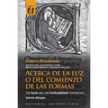 Acerca de la Luz o del comienzo de las formas