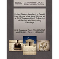 United States, Appellant, V. Gerald Hay Kilgore, A/K/A Jerry Kilgore, Et Al. U.S. Supreme Court Transcript of Record with Supporting Pleadings