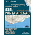 Around Punta Arenas Trekking/Hiking/Walking Topographic Map Atlas Tierra Del Fuego Chile Patagonia Magallanes Reserve Laguna Parrillar Cabo/Cape Frowa