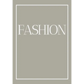 Fashion: A decorative book for coffee tables, bookshelves and end tables: Stack style decor books to add home decor to bedrooms