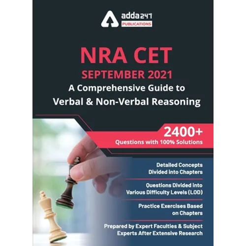 A Comprehensive Guide to Verbal & Non-verbal Reasoning for NRA CET Exam