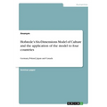 Hofstede's Six-Dimensions Model of Culture and the application of the model to four countries: Germany, Poland, Japan and Canada