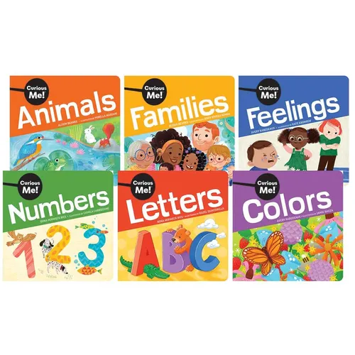 Curious Me!(tm) Board Books Complete Series 6-Book Set