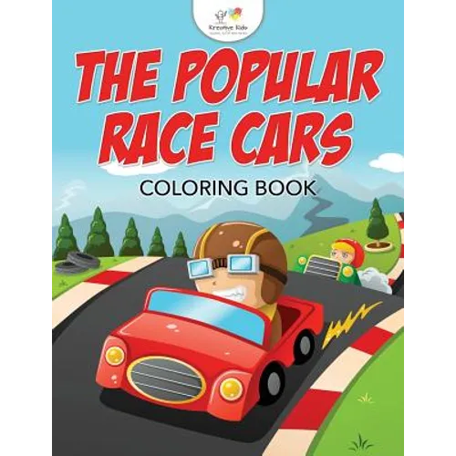 The Popular Race Cars Coloring Book