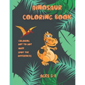 Dinosaur coloring book Ages 5-8: Activity book for kids Ages 5-8, coloring, dot to dot, maze, spot the difference with dinosaure 113 pages