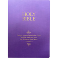 Kjver Holy Bible, Delight Yourself in the Lord Life Verse Edition, Large Print, Royal Purple Ultrasoft: (King James Version Easy Read, Red Letter, Psa