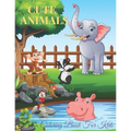 CUTE ANIMALS - Coloring Book For Kids: Sea Animals, Farm Animals, Jungle Animals, Woodland Animals and Circus Animals