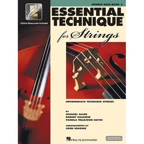 Essential Technique for Strings with Eei - Double Bass (Book/Online Audio)