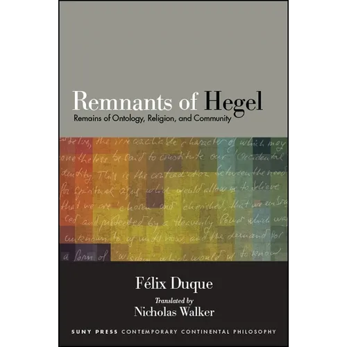Remnants of Hegel: Remains of Ontology, Religion, and Community