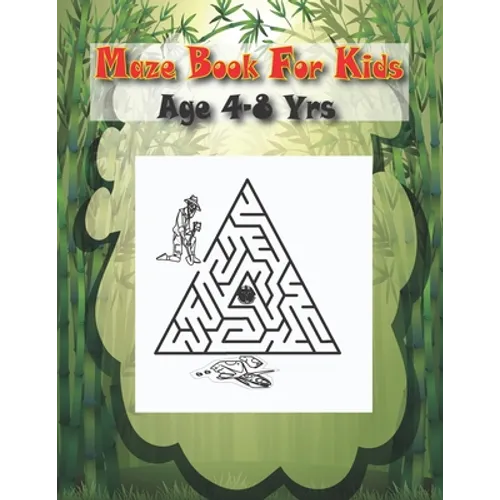 Maze Book For Kids Age 4-8 Yrs: Easy Beautiful Funny Maze Puzzles for Kids - Activity Workbook Gift For Birthday Anniversary Puzzle Lovers