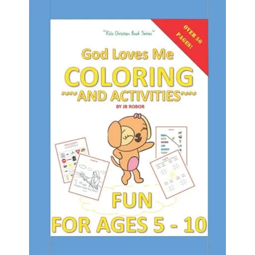 God Loves You Coloring and Activities Book