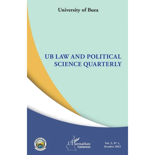 Ub law and political science quarterly vol 2, n° 1, october 2022