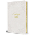 Biblia Católica: Letra Grande. Símil Piel Blanca: Boda, Quinceañera, Primera Comu Nión / Catholic Leathersoft White Bible: Bride, Quinceanera, First C