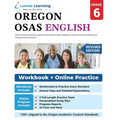 Oregon's Statewide Assessment System Test Prep: Grade 6 English Language Arts Literacy (ELA) Practice Workbook and Full-length Online Assessments: OSA