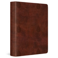 ESV Single Column Journaling Bible (Trutone, Chestnut, Leaves Design)