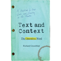 Text and Context: The Operative Word