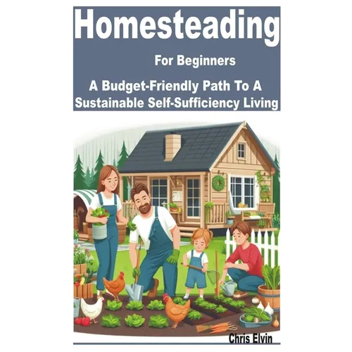 Homesteading for Beginners: A Budget-Friendly Path to a Sustainable Self-Sufficiency Living - Paperback