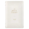 KJV Bible Giant Print Standard Faux Leather White