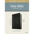 KJV Large Print Thinline Reference Bible, Filament Enabled Edition (Red Letter, Leatherlike, Black/Onyx)