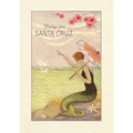 Vintage Lined Notebook Greetings from Santa Cruz