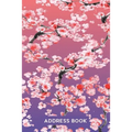 Address Book for Women: Address Organizer for Girls Women & Flower Lovers - Pink Cherry Blossom