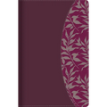 Rvr 1960 Biblia de Estudio Para Mujeres, Vino Tinto/Fucsia Símil Piel Con Índice