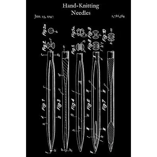Hand Knitting Needles: Knitting Paper 4x5 Template for Crocheters and Knitters