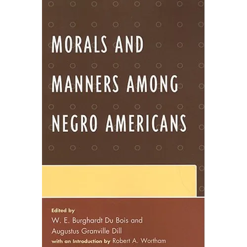 Morals and Manners among Negro Americans