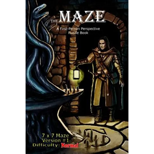 The Maze: A First-Person Perspective Puzzle Book Normal 7x7 Version #1