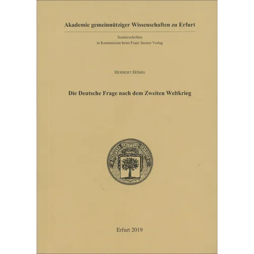 Die Deutsche Frage Nach Dem Zweiten Weltkrieg