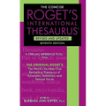 The Concise Roget's International Thesaurus