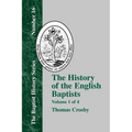 History of the English Baptists - Vol. 1