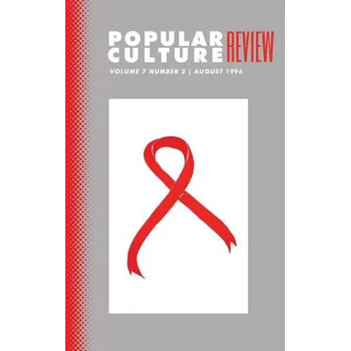 Popular Culture Review: Vol. 7, No. 2, August 1996